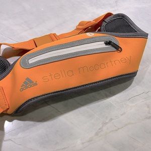 Stella McCartney x Adidas fanny pack orange and grey reflective
